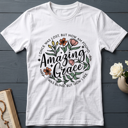 Amazing grace I once was lost, but now am found Was blind, but now i see 01
