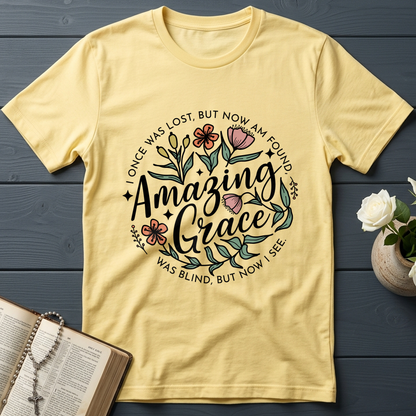 Amazing grace I once was lost, but now am found Was blind, but now i see 01