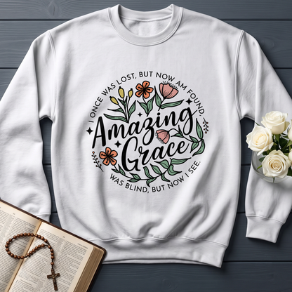 Amazing grace I once was lost, but now am found Was blind, but now i see 01