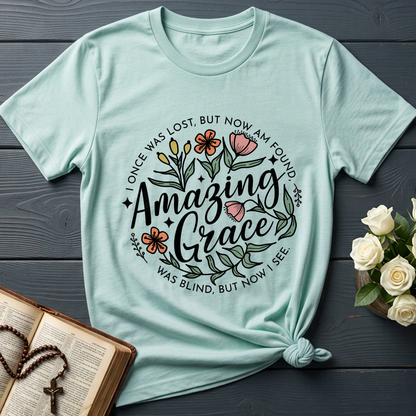 Amazing grace I once was lost, but now am found Was blind, but now i see 01