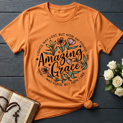 Amazing grace I once was lost, but now am found Was blind, but now i see 01