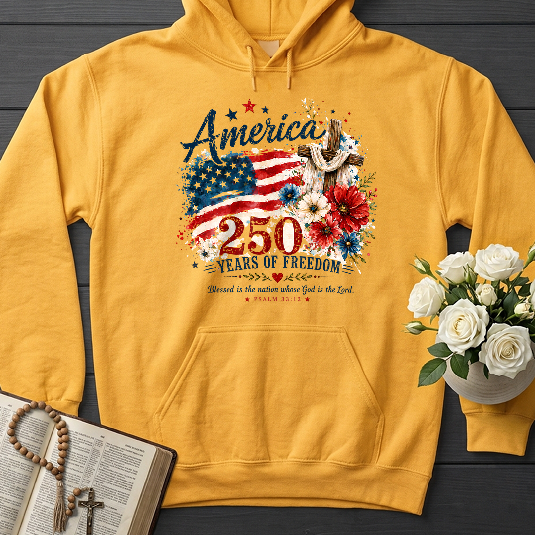 America 250 Years Of Freedom Blessed Is The Nation Whose God Is The Lord Psalm 33.12 01