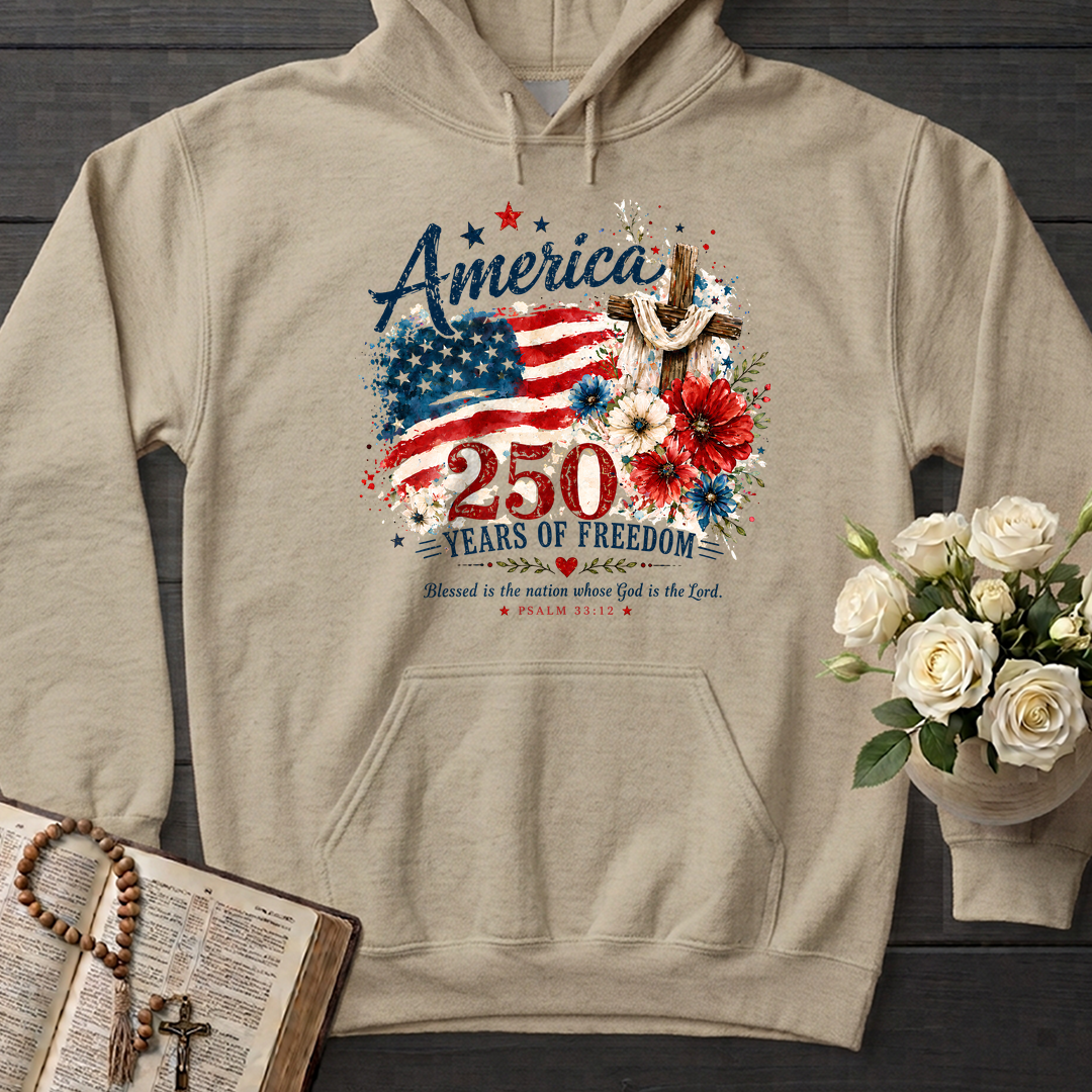 America 250 Years Of Freedom Blessed Is The Nation Whose God Is The Lord Psalm 33.12 01