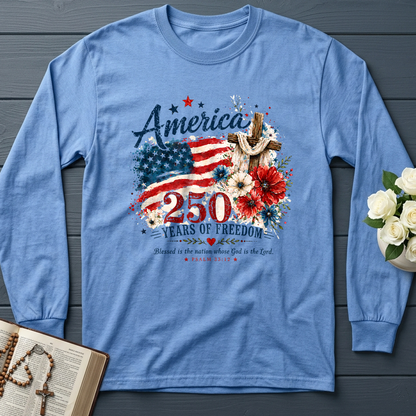 America 250 Years Of Freedom Blessed Is The Nation Whose God Is The Lord Psalm 33.12 01