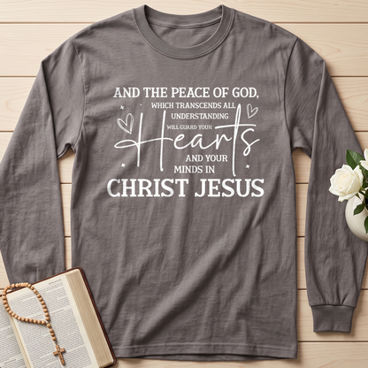 And The Peace Of God Hearts In Christ Jesus 01