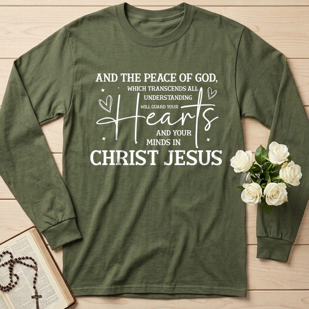 And The Peace Of God Hearts In Christ Jesus 01