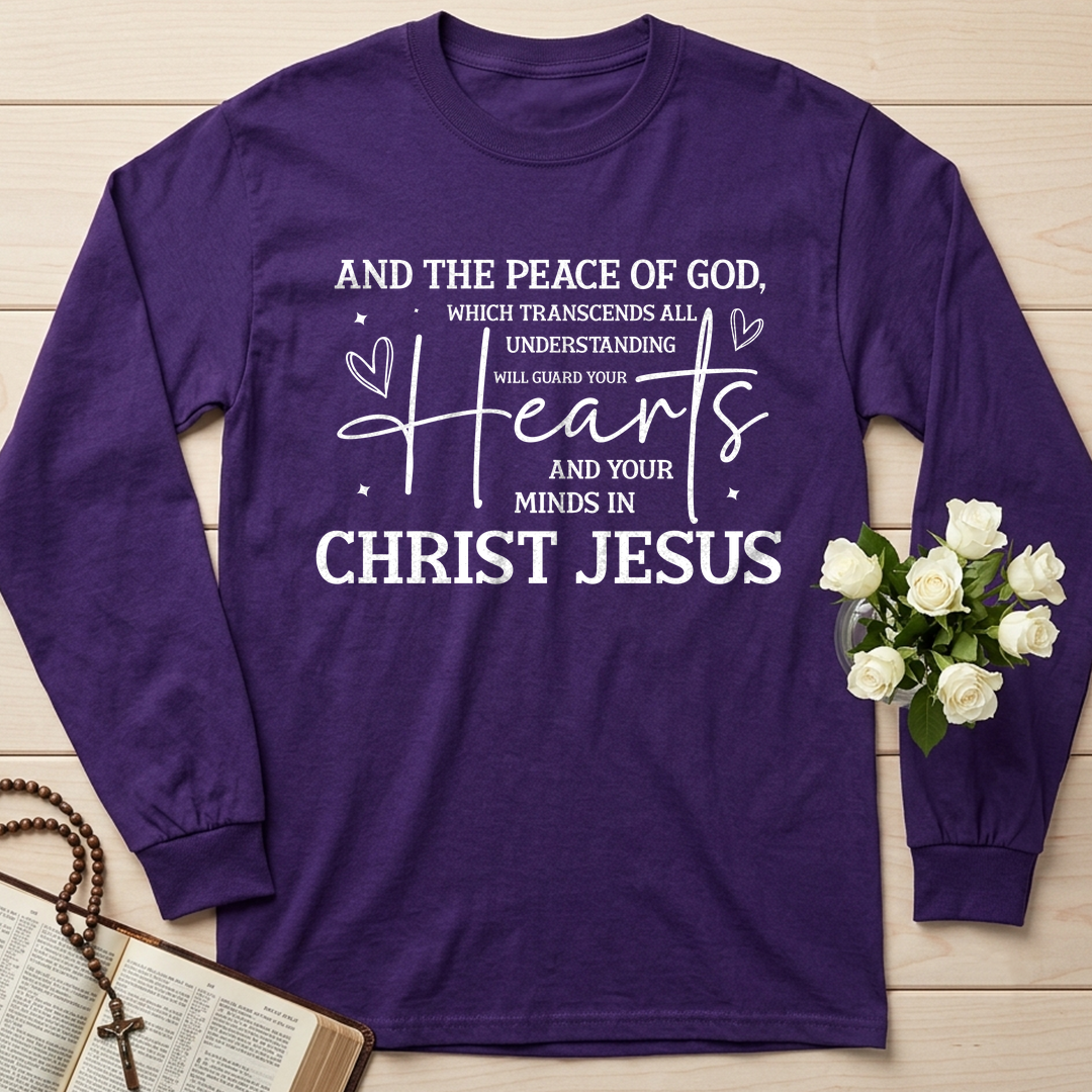 And The Peace Of God Hearts In Christ Jesus 01