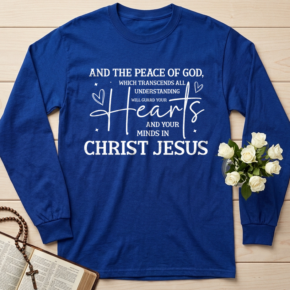 And The Peace Of God Hearts In Christ Jesus 01