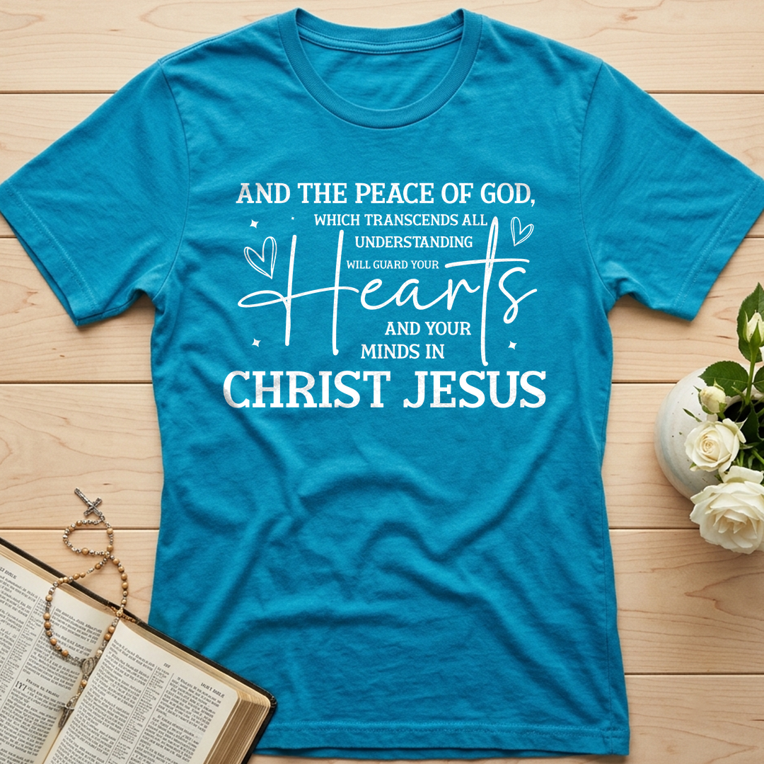 And The Peace Of God Hearts In Christ Jesus 01