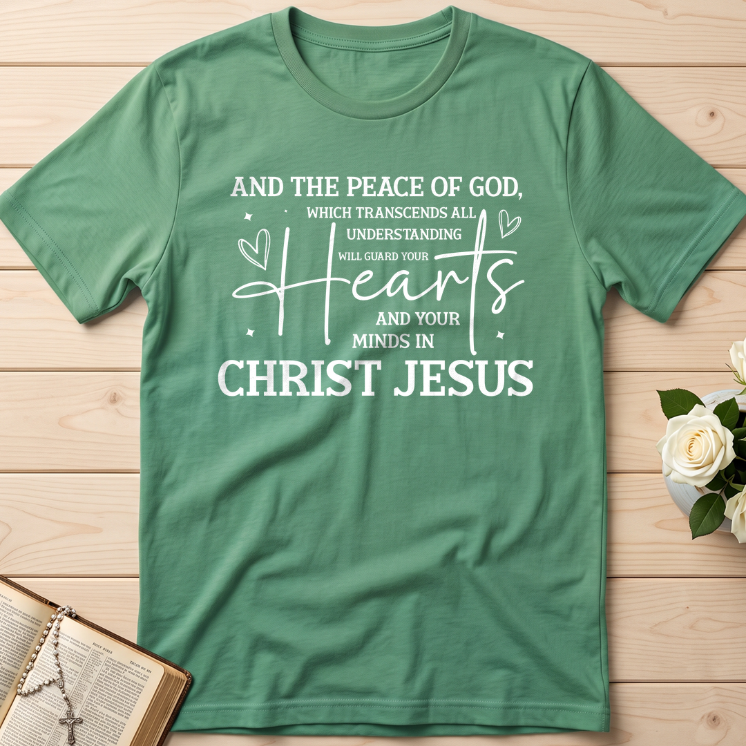 And The Peace Of God Hearts In Christ Jesus 01