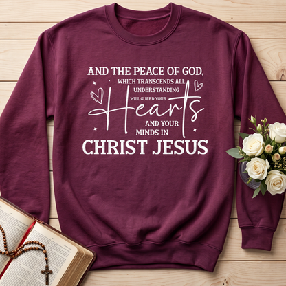And The Peace Of God Hearts In Christ Jesus 01