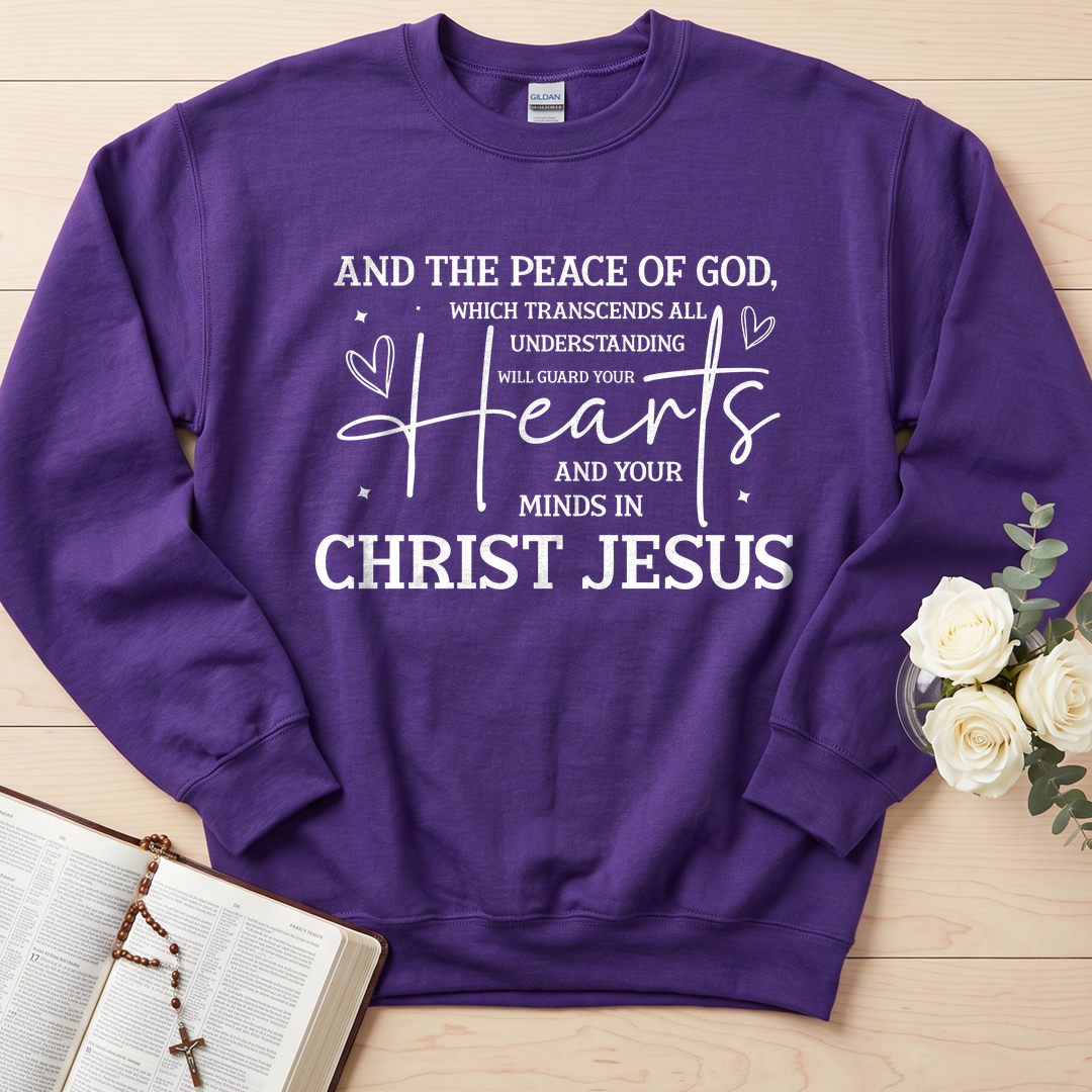 And The Peace Of God Hearts In Christ Jesus 01