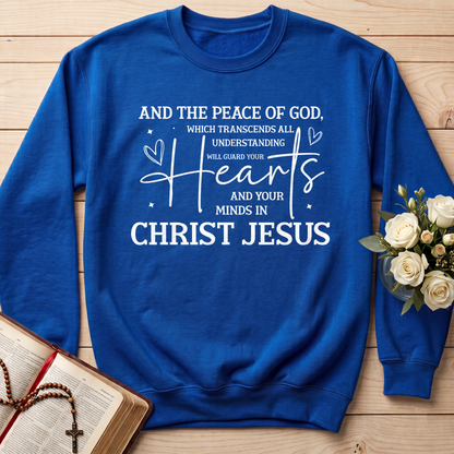 And The Peace Of God Hearts In Christ Jesus 01