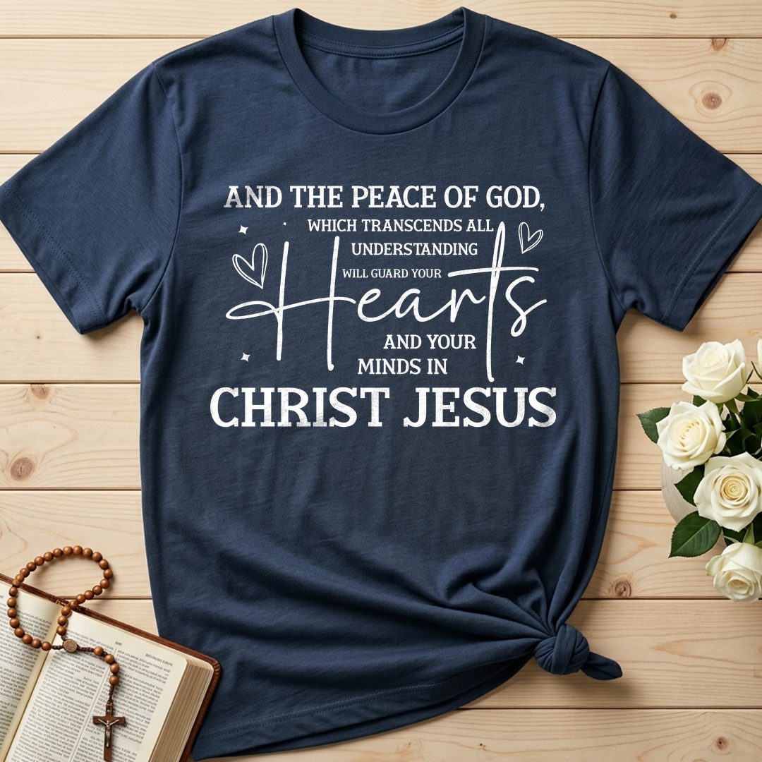 And The Peace Of God Hearts In Christ Jesus 01