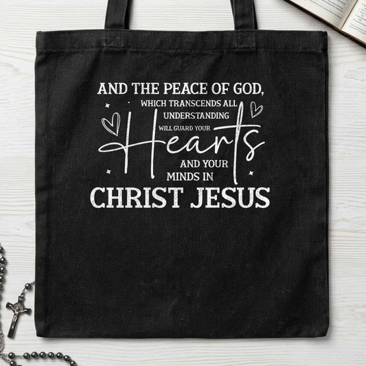 And The Peace Of God Hearts In Christ Jesus 01