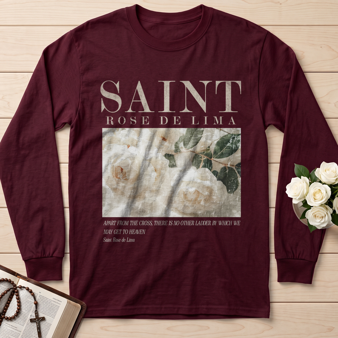 Apart From The Cross There Is No Other Ladder By Which We May Get To Heaven Saint Rose De Lima 01