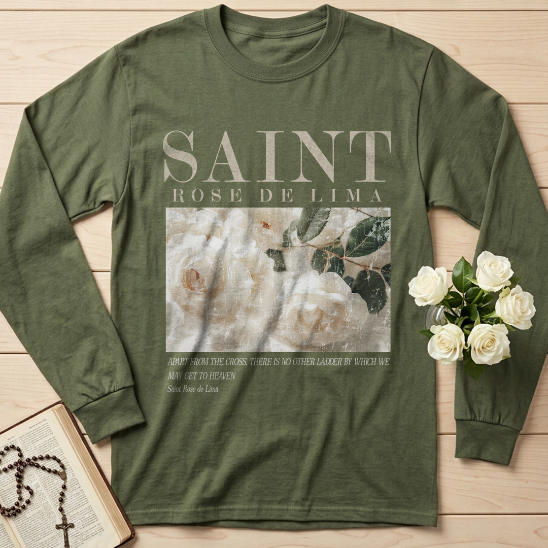 Apart From The Cross There Is No Other Ladder By Which We May Get To Heaven Saint Rose De Lima 01