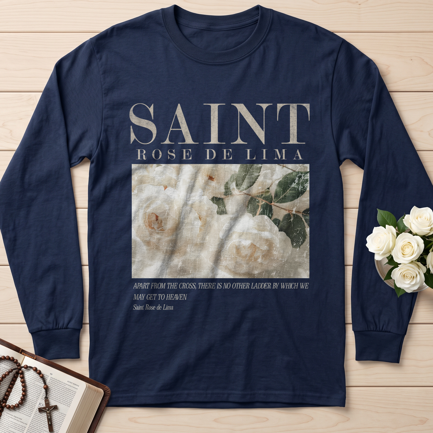 Apart From The Cross There Is No Other Ladder By Which We May Get To Heaven Saint Rose De Lima 01