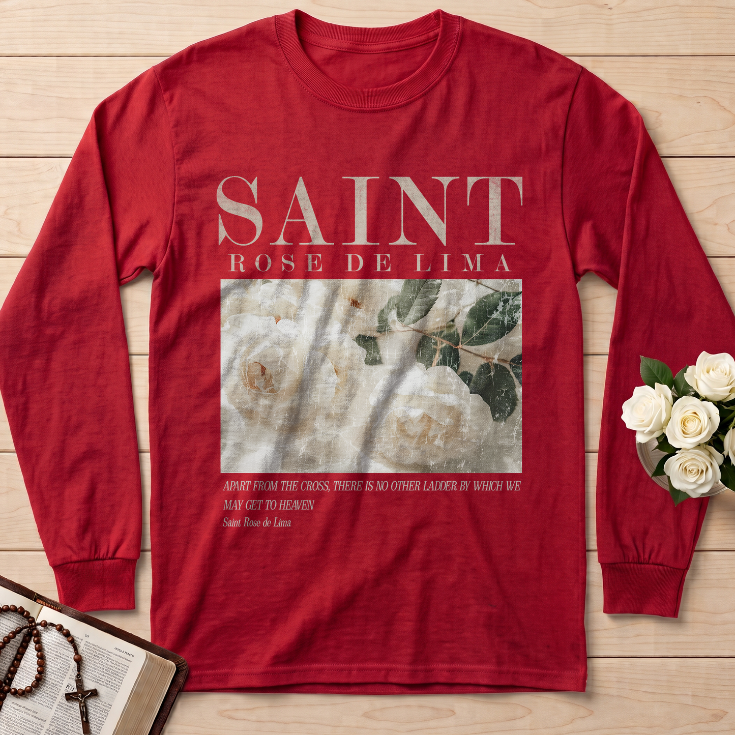 Apart From The Cross There Is No Other Ladder By Which We May Get To Heaven Saint Rose De Lima 01