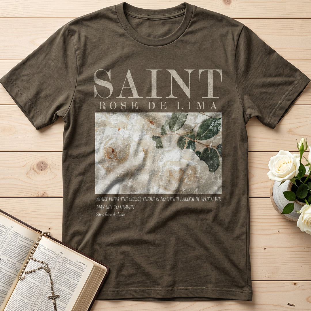 Apart From The Cross There Is No Other Ladder By Which We May Get To Heaven Saint Rose De Lima 01