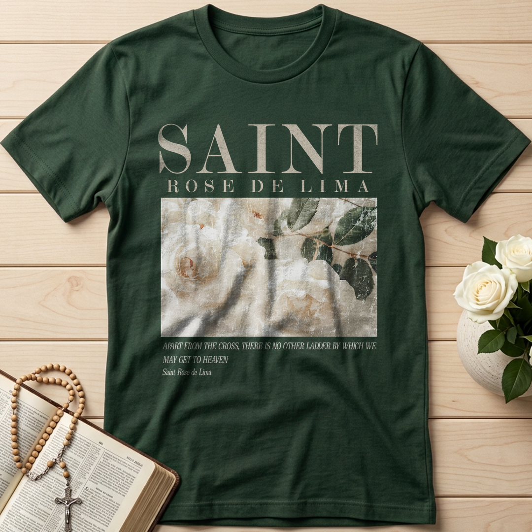 Apart From The Cross There Is No Other Ladder By Which We May Get To Heaven Saint Rose De Lima 01