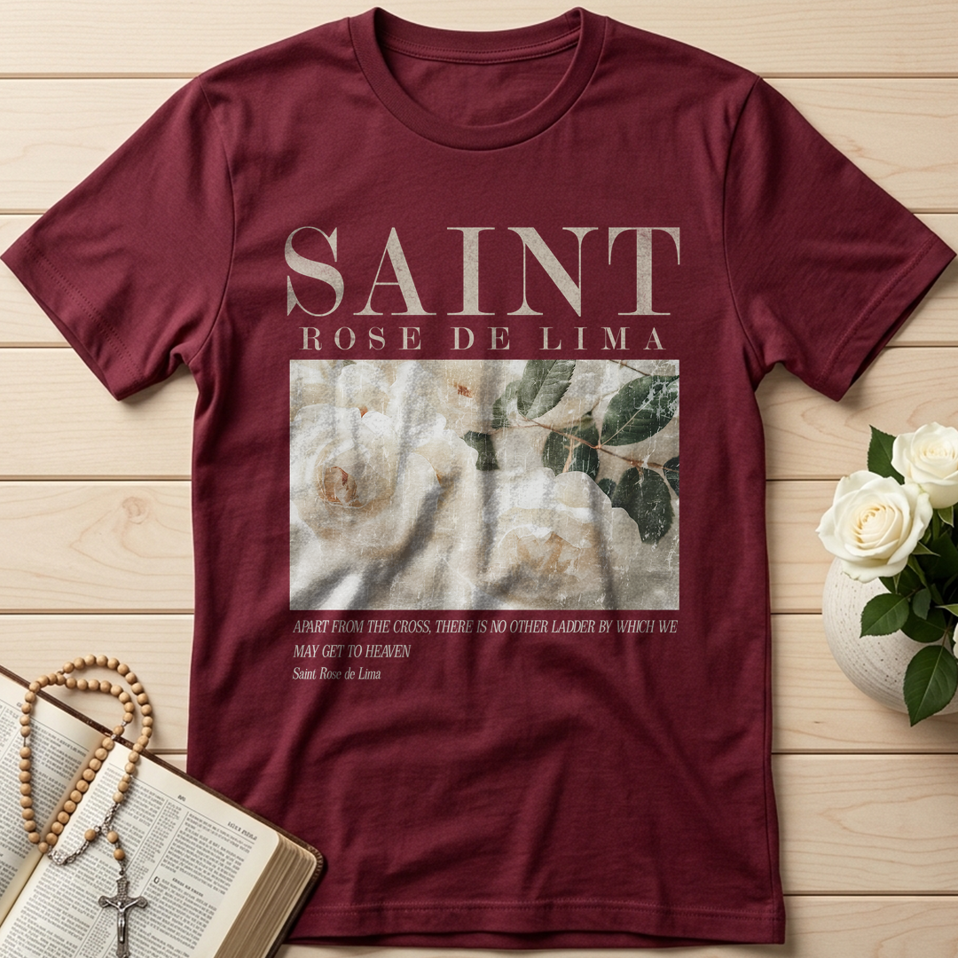 Apart From The Cross There Is No Other Ladder By Which We May Get To Heaven Saint Rose De Lima 01