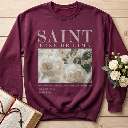 Apart From The Cross There Is No Other Ladder By Which We May Get To Heaven Saint Rose De Lima 01
