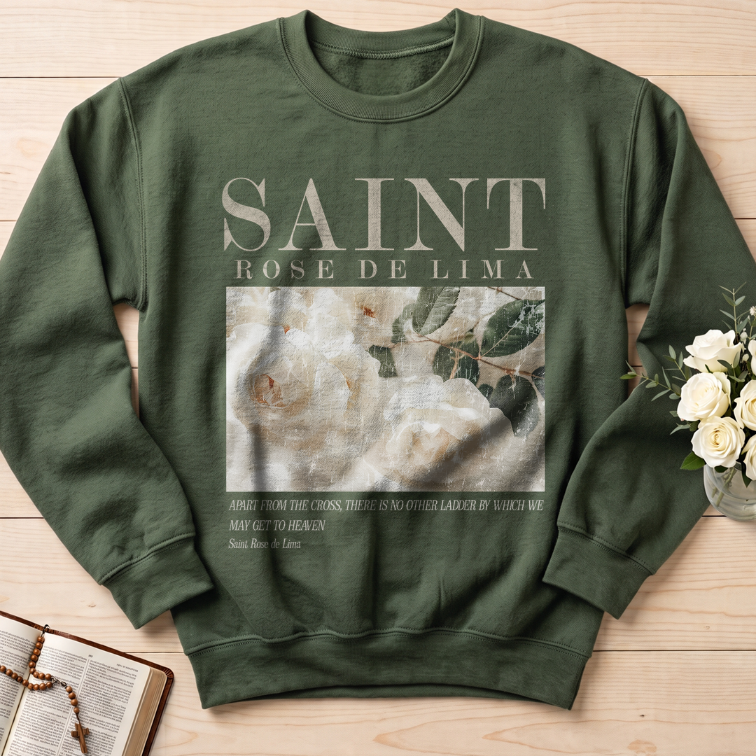 Apart From The Cross There Is No Other Ladder By Which We May Get To Heaven Saint Rose De Lima 01