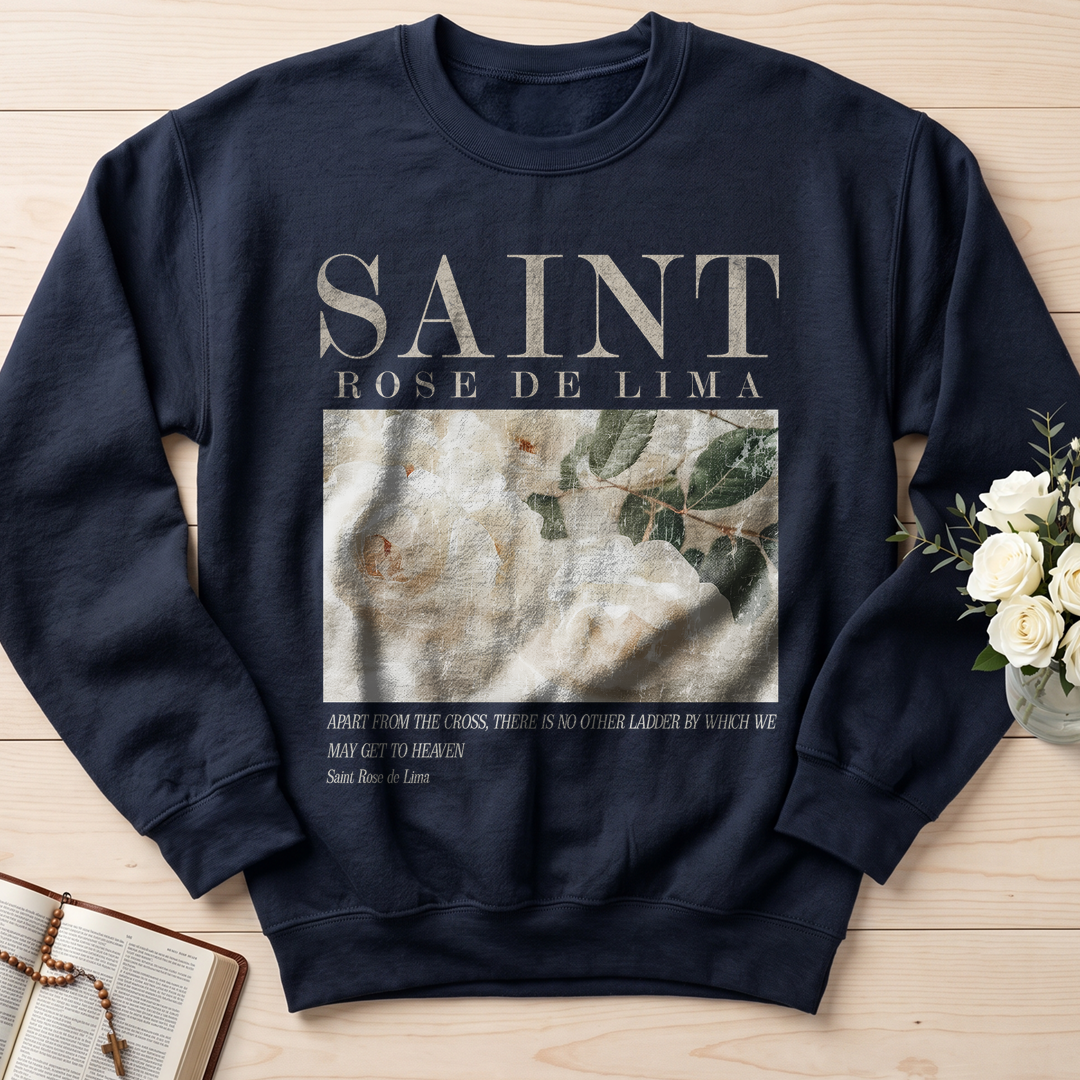 Apart From The Cross There Is No Other Ladder By Which We May Get To Heaven Saint Rose De Lima 01