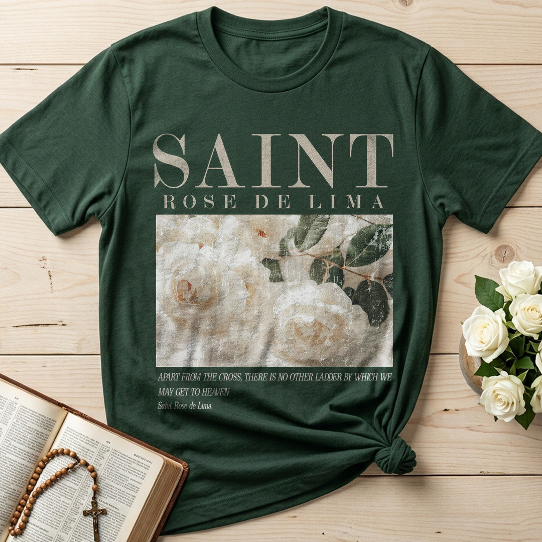 Apart From The Cross There Is No Other Ladder By Which We May Get To Heaven Saint Rose De Lima 01