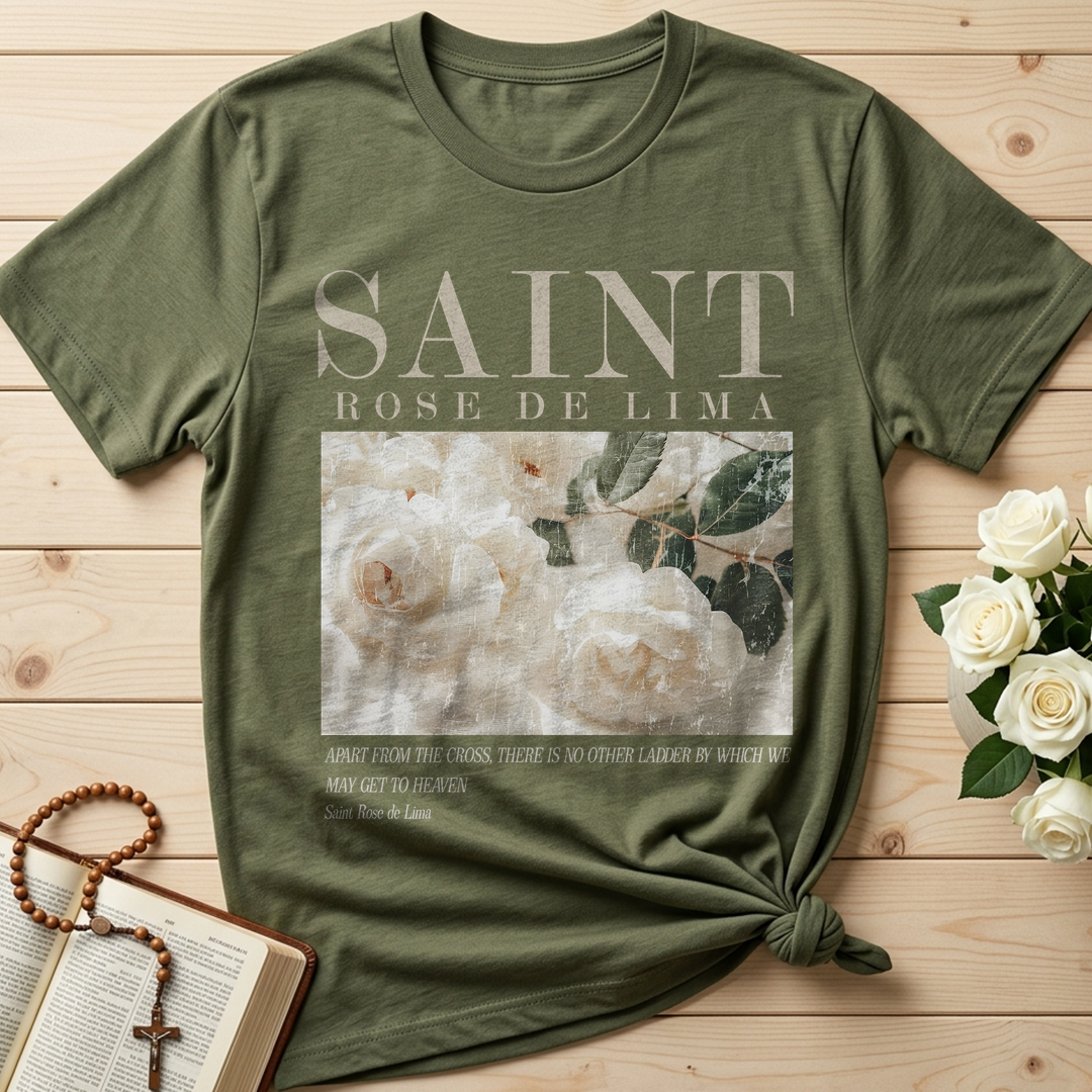 Apart From The Cross There Is No Other Ladder By Which We May Get To Heaven Saint Rose De Lima 01