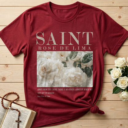 Apart From The Cross There Is No Other Ladder By Which We May Get To Heaven Saint Rose De Lima 01