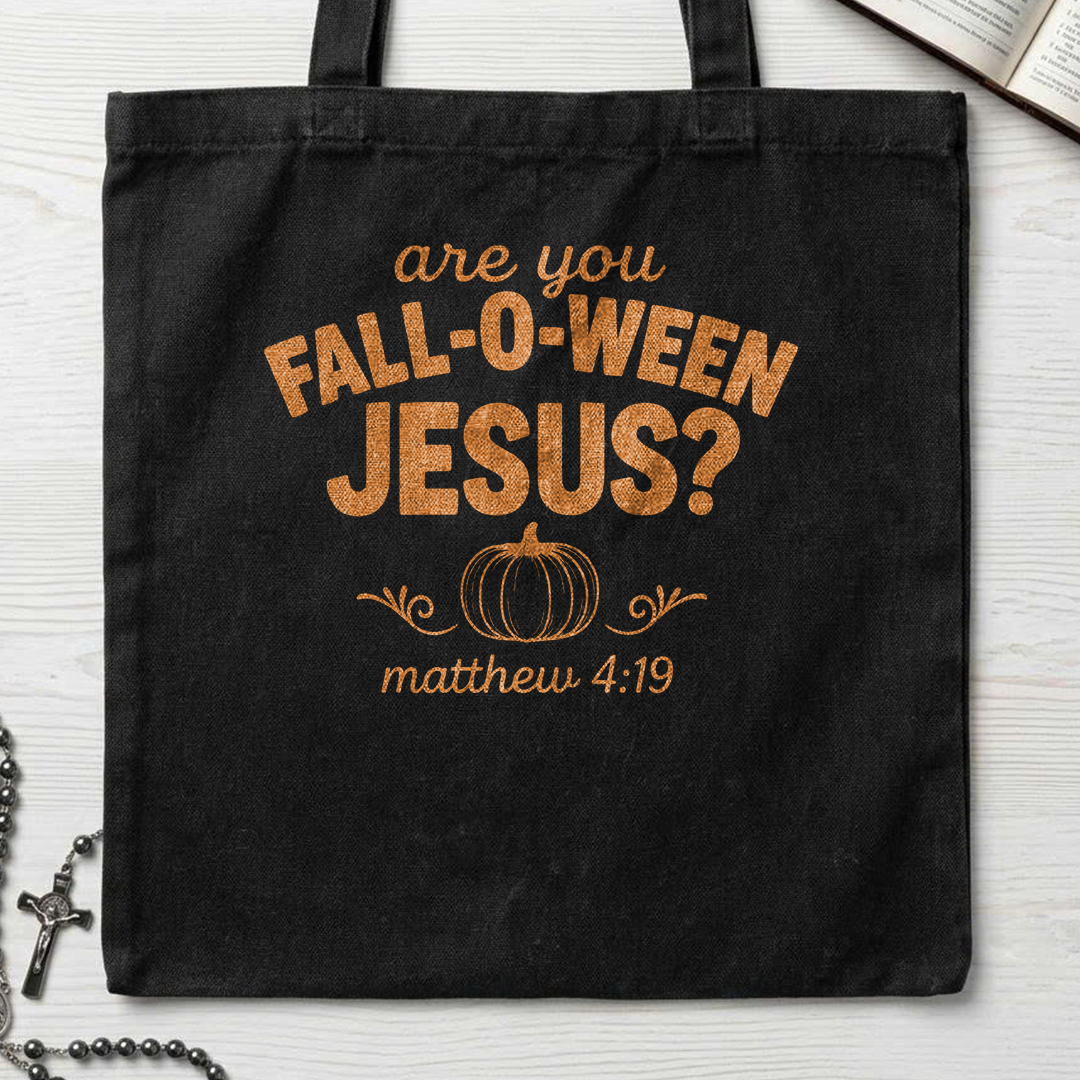 Are You Fall-O-Ween Jesus Matthew 4.19 09