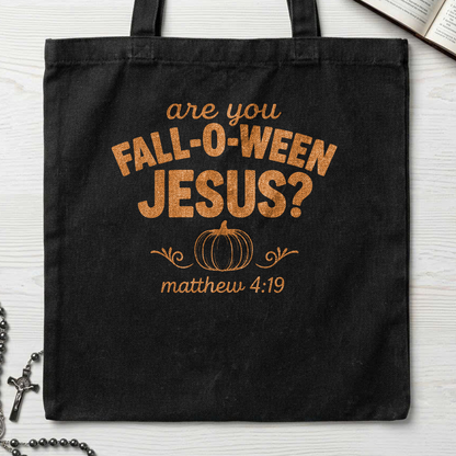 Are You Fall-O-Ween Jesus Matthew 4.19 09