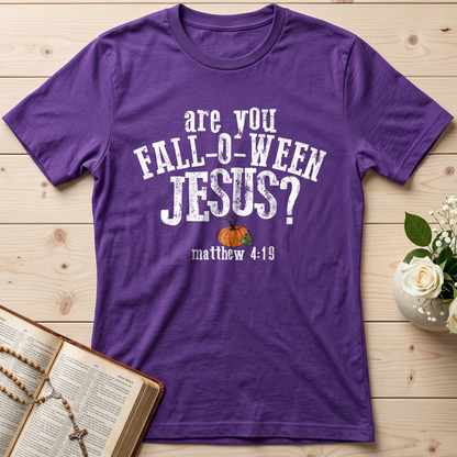 Are You Fall-O-Ween Jesus Matthew 4.19 13