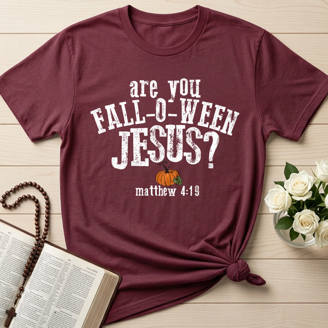 Are You Fall-O-Ween Jesus Matthew 4.19 13