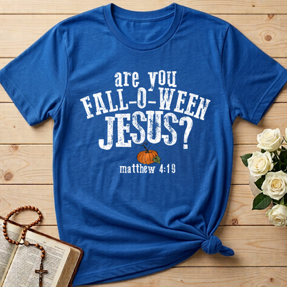 Are You Fall-O-Ween Jesus Matthew 4.19 13