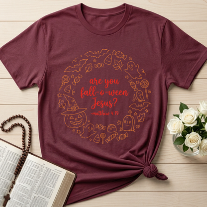 Are You Fall-O-Ween Jesus Matthew 4.19 16