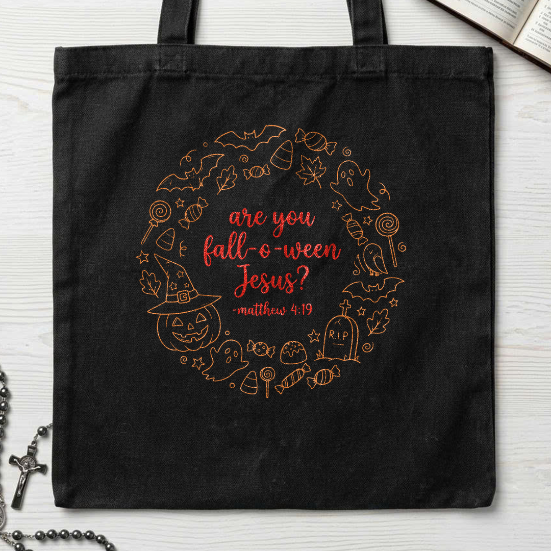 Are You Fall-O-Ween Jesus Matthew 4.19 16