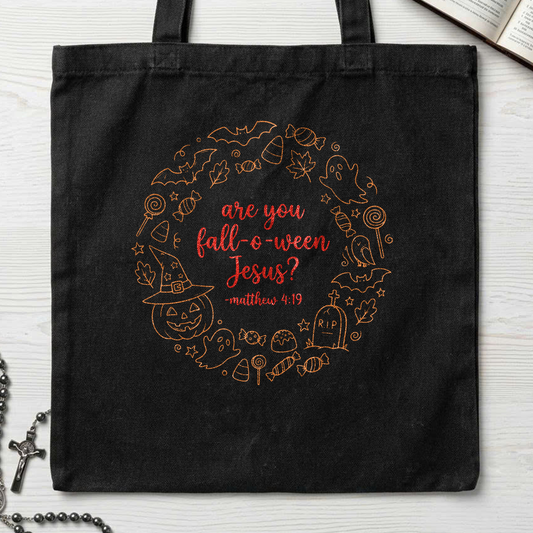 Are You Fall-O-Ween Jesus Matthew 4.19 16