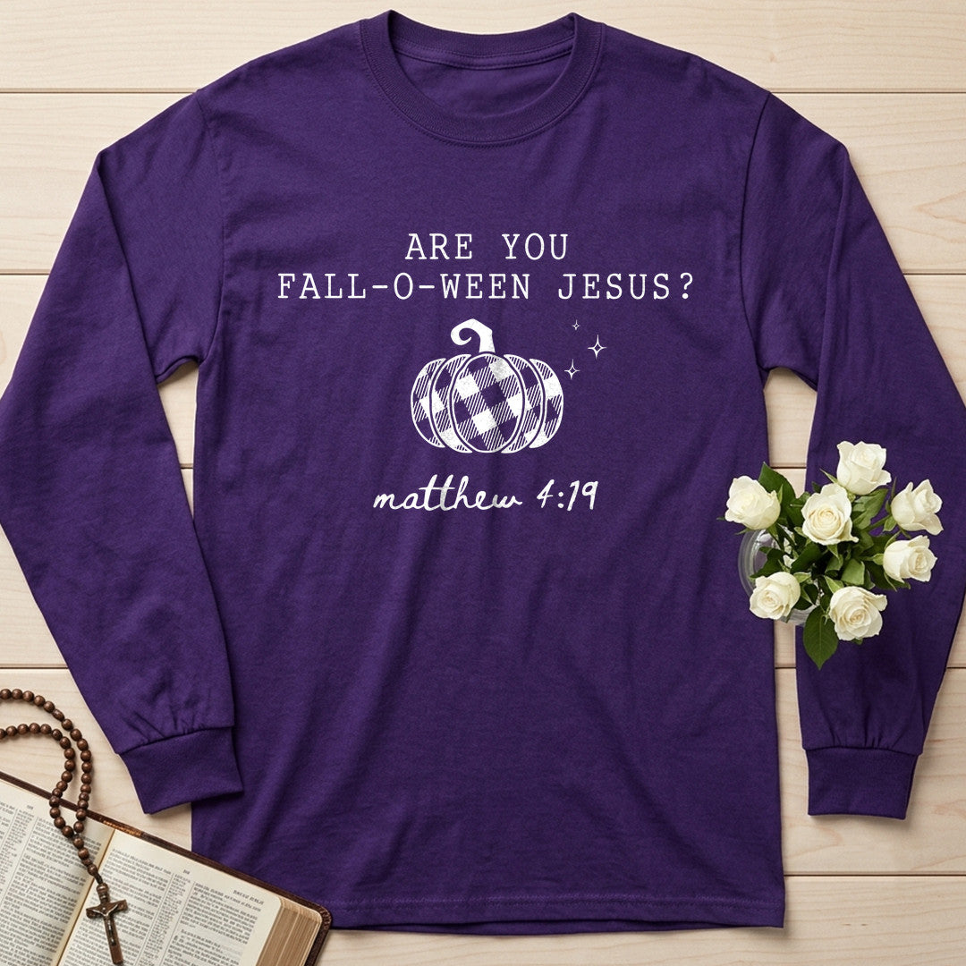 Are You Fall O Ween Jesus Matthew 4.19 20