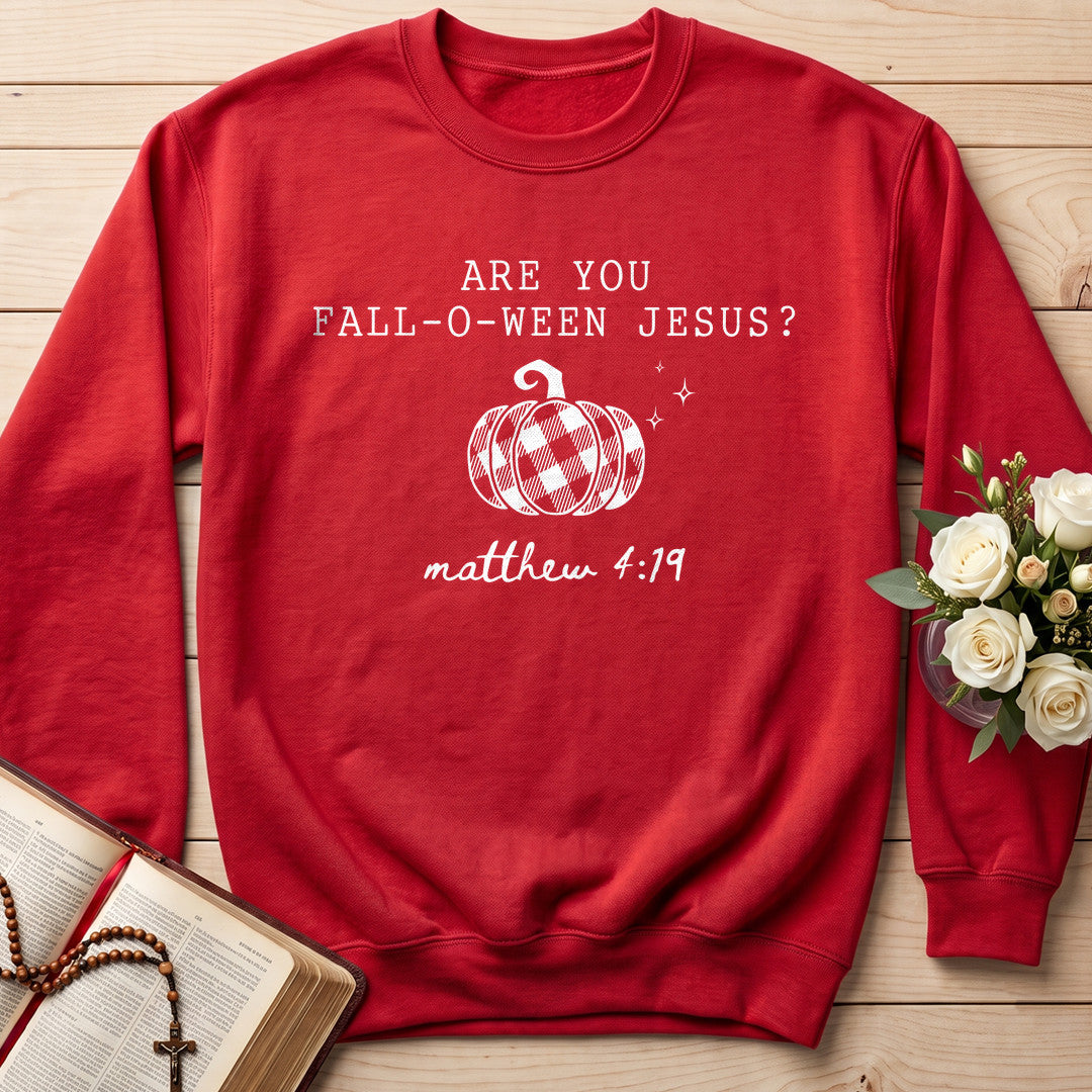 Are You Fall O Ween Jesus Matthew 4.19 20