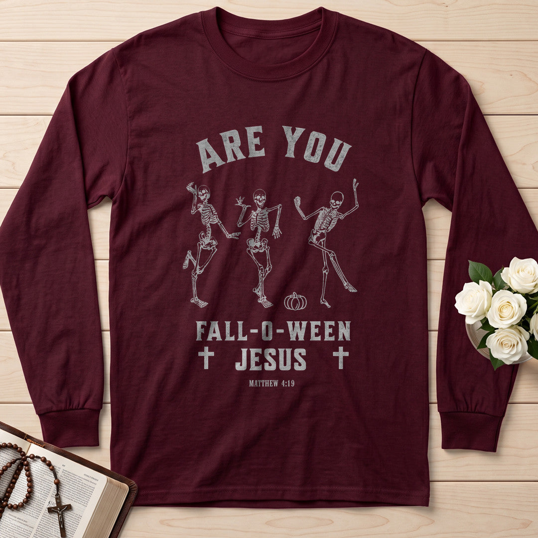 Are You Fall O Ween Jesus Matthew 4.19 21