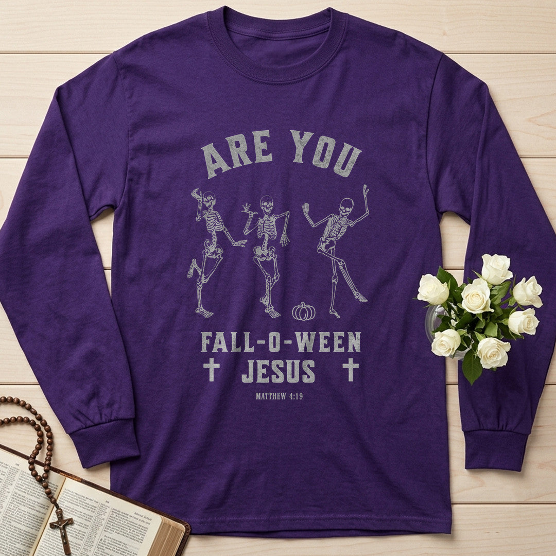 Are You Fall O Ween Jesus Matthew 4.19 21
