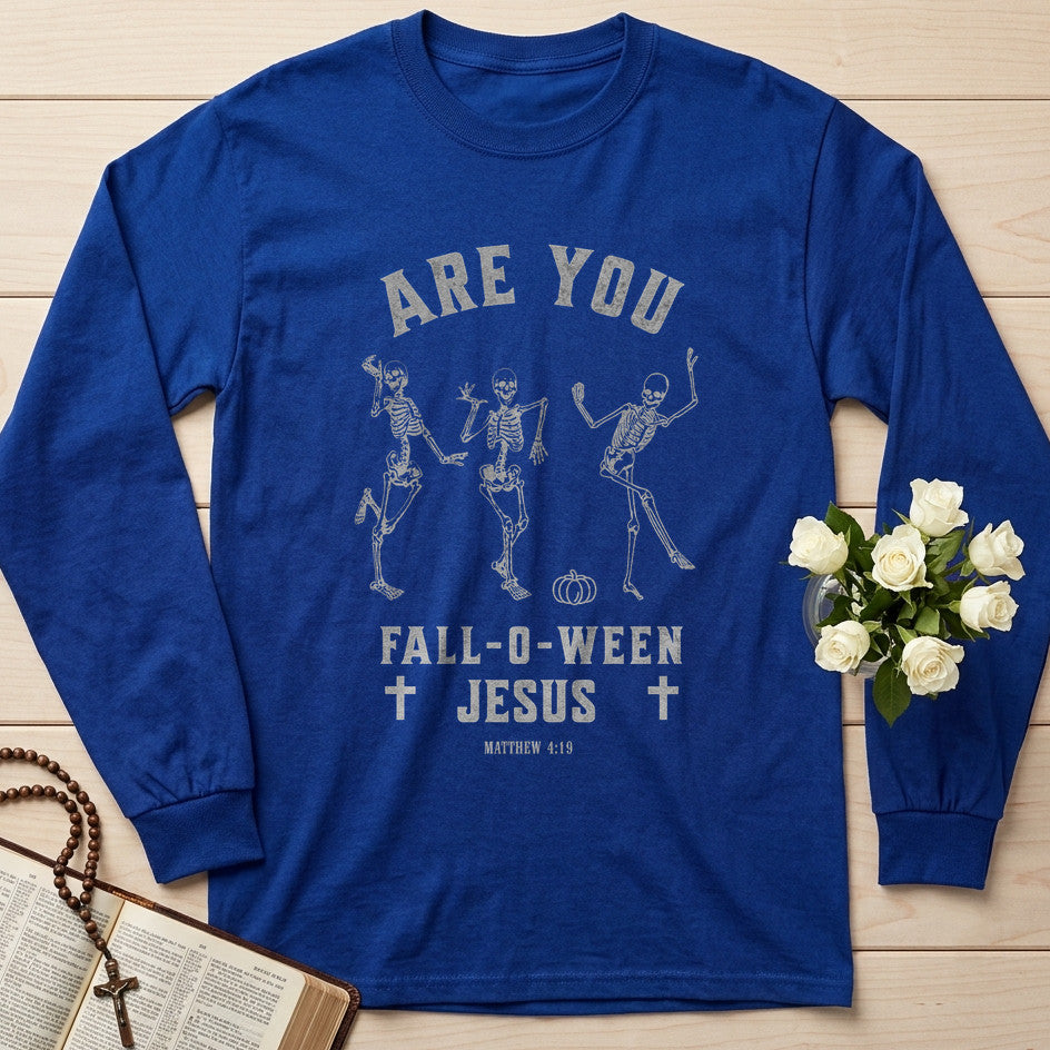 Are You Fall O Ween Jesus Matthew 4.19 21
