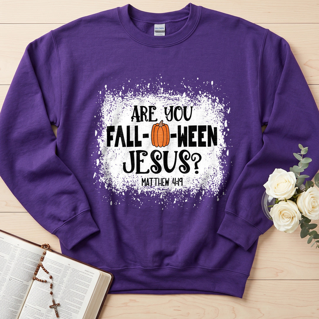 Are You Fall- O- Ween Jesus Matthew 4.19 22