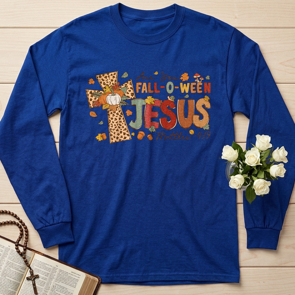 Are You Fall-O-Ween Jesus Matthew 4.19 25