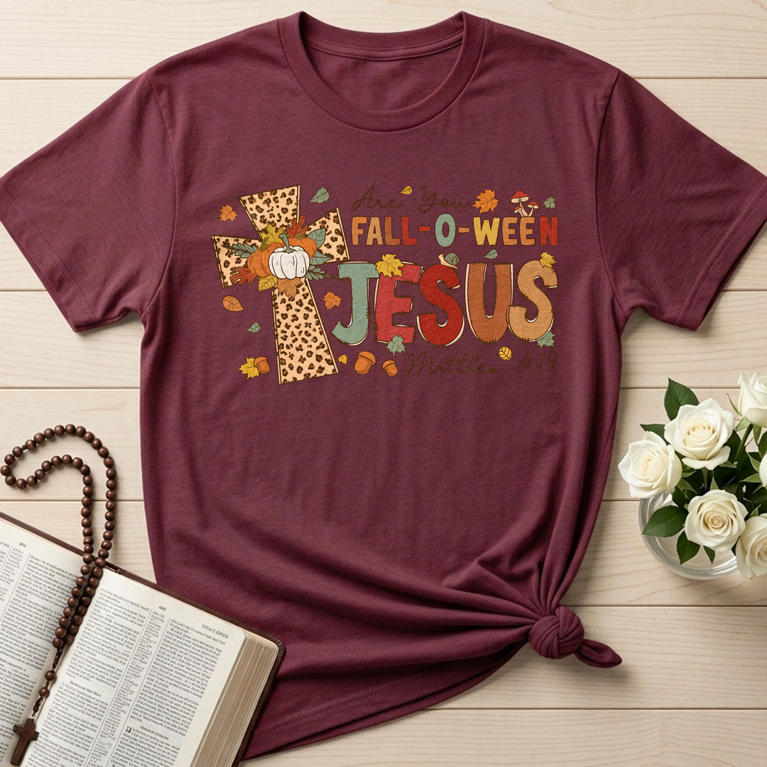 Are You Fall-O-Ween Jesus Matthew 4.19 25