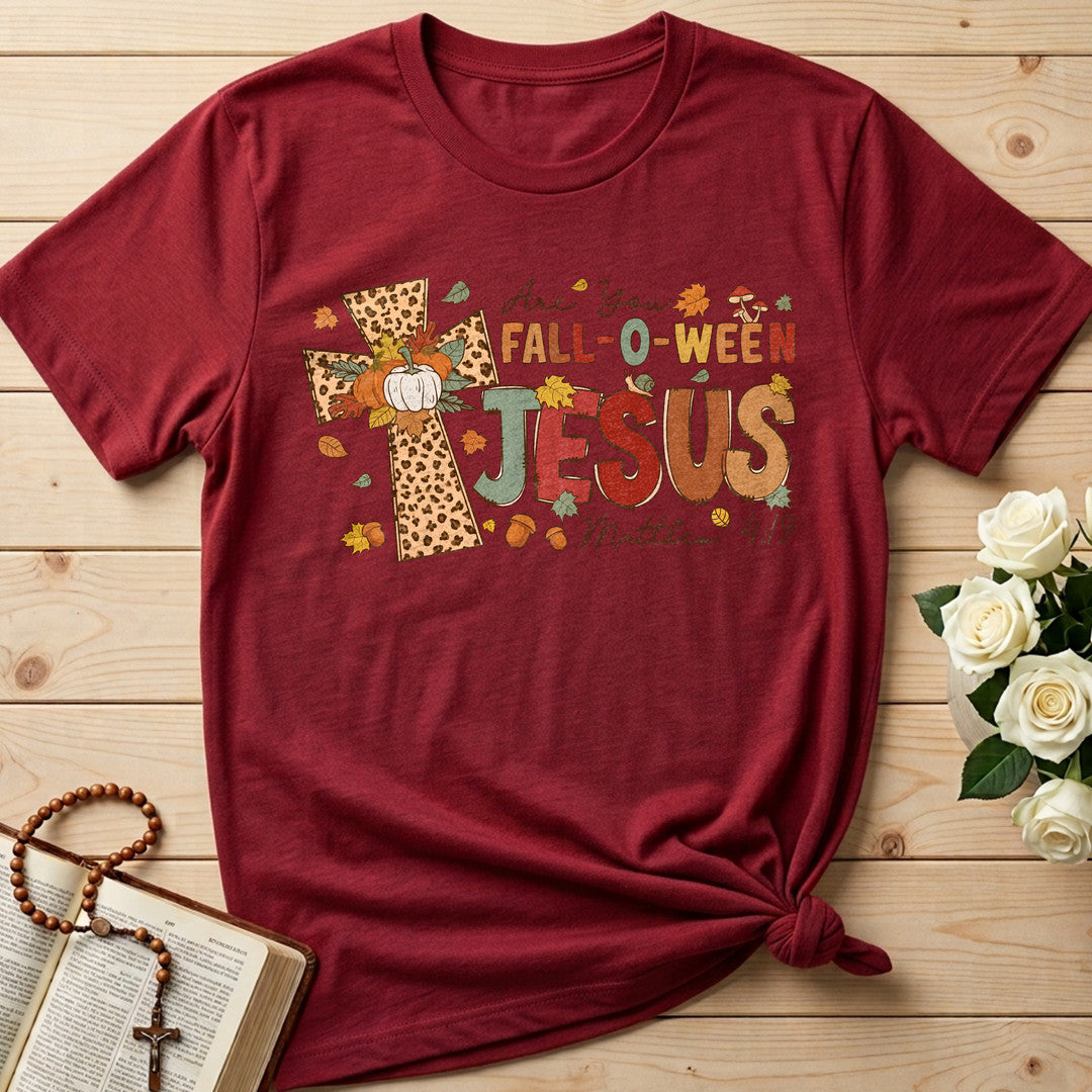 Are You Fall-O-Ween Jesus Matthew 4.19 25