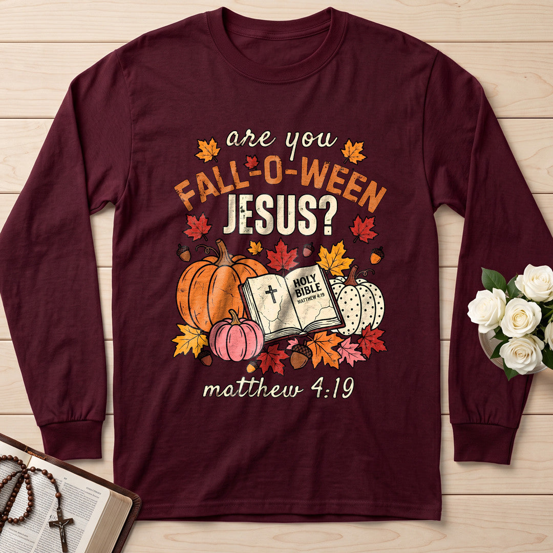 Are You Fall-O-Ween Jesus Matthew 4.19 26